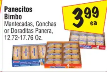 El Super Mantecadas, Conchas or Doraditas Panera offer
