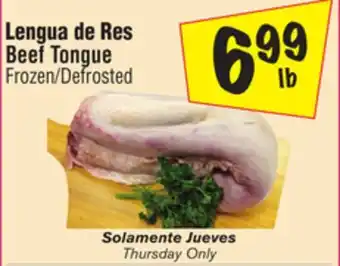 El Super Beef Tongue offer