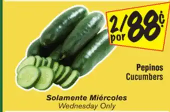 El Super Cucumbers offer