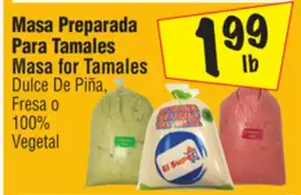 El Super Masa Preparada Para Tamales Masa for Tamales offer