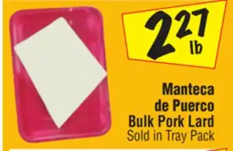 El Super Bulk Pork Lard offer