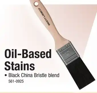 Menards Oil-Based Stains offer
