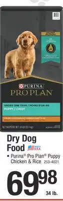 Menards Dry Dog Food offer