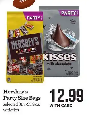 Mariano's Hershey's Party Size Bags offer