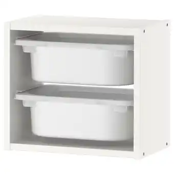 Ikea Trofast Wall storage, white/white, 13 3/8x8 1/4x11 3/4 offer