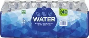 Kroger Kroger Purified Drinking Water offer