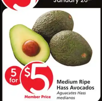 Vons Medium Ripe Hass Avocados offer
