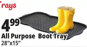 Ocean State Job Lot Indoor and Outdoor All Purpose Boot Tray, 15 x 28 offer