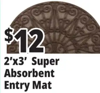 Ocean State Job Lot 2'x3' Super Absorbent Entry Mat offer