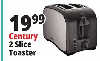 Ocean State Job Lot Century 2 Slice Wide Slot Toaster offer