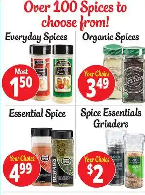 Ocean State Job Lot Spices offer