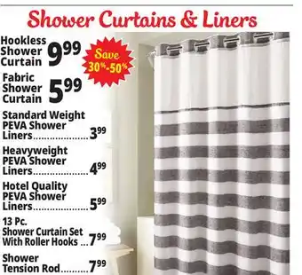 Ocean State Job Lot Shower Curtains offer