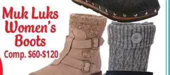 Ocean State Job Lot Muk Luks Women's Boots offer