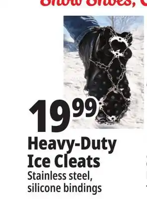 Ocean State Job Lot Heavy-Duty Ice Cleats offer