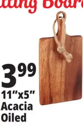 Ocean State Job Lot Smith & Callahan Rectangle Oiled Acacia Wood Cutting Board with Hemp Rope offer