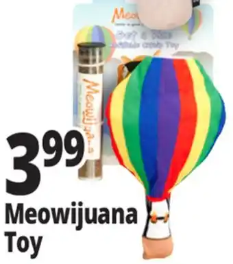 Ocean State Job Lot Meowijuana Toy offer