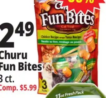Ocean State Job Lot Churu Fun Bites offer
