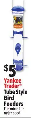 Ocean State Job Lot Yankee Trader Tube Style Bird Feeders offer