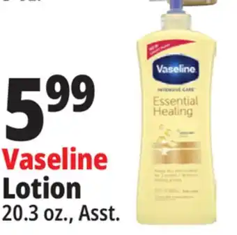 Ocean State Job Lot Vaseline Lotion offer