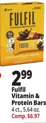 Ocean State Job Lot Fulfil Vitamin & Protein Bars offer
