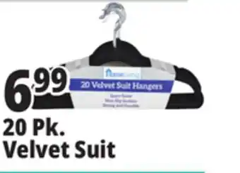 Ocean State Job Lot HomeLiving Velvet Suit Hangers, 20 Count offer