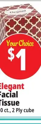 Ocean State Job Lot Elegant Face Tissue, 1 Box offer