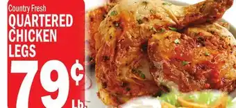 C Town QUARTERED CHICKEN LEGS offer