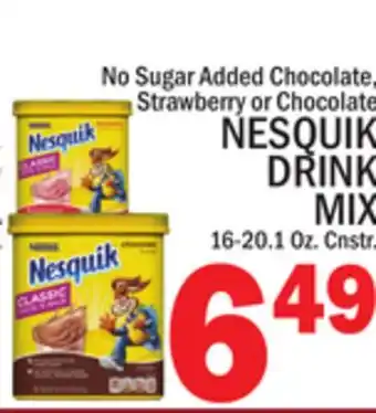 C Town NESQUIK DRINK MIX offer