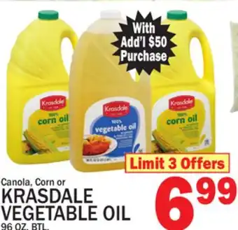 C Town KRASDALE VEGETABLE OIL offer