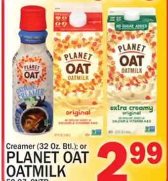 C Town PLANET OAT OATMILK 52 OZ. CNTR offer