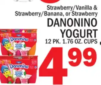 C Town DANONINO YOGURT offer