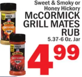 C Town McCORMICK GRILL MATES RUB offer