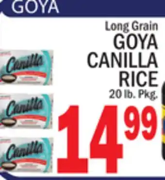 C Town GOYA CANILLA RICE offer