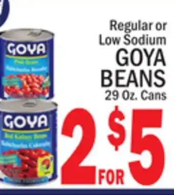 C Town GOYA BEANS offer
