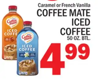 C Town COFFEE MATE ICED COFFEE offer