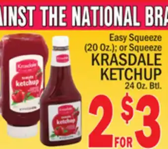 C Town KRASDALE KETCHUP 24 Oz. Btl offer