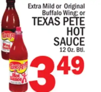 C Town TEXAS PETE HOT SAUCE offer