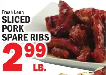 C Town SLICED PORK SPARE RIBS offer