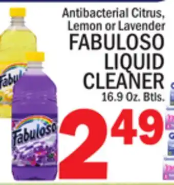 C Town FABULOSO LIQUID CLEANER offer