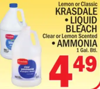 C Town KRASDALE • LIQUID BLEACH offer
