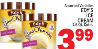 C Town EDY'S ICE CREAM offer