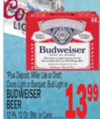 C Town BUDWEISER BEER offer