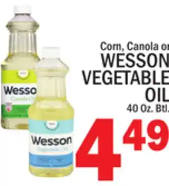 C Town WESSON VEGETABLE OIL offer