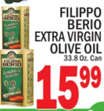 C Town FILIPPO BERIO EXTRA VIRGIN OLIVE OIL offer