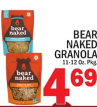 C Town BEAR NAKED GRANOLA offer
