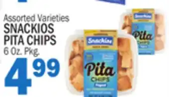 C Town SNACKIOS PITA CHIPS offer