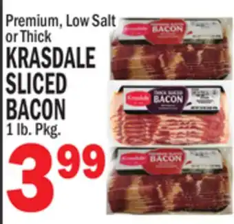 C Town KRASDALE SLICED BACON offer