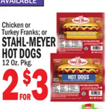 C Town MEYER STAHL-MEYER HOT DOGS offer