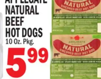 C Town NATURAL BEEF BEEF HOT DOGS offer