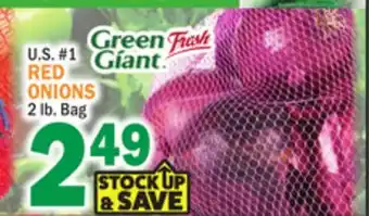 C Town RED ONIONS offer